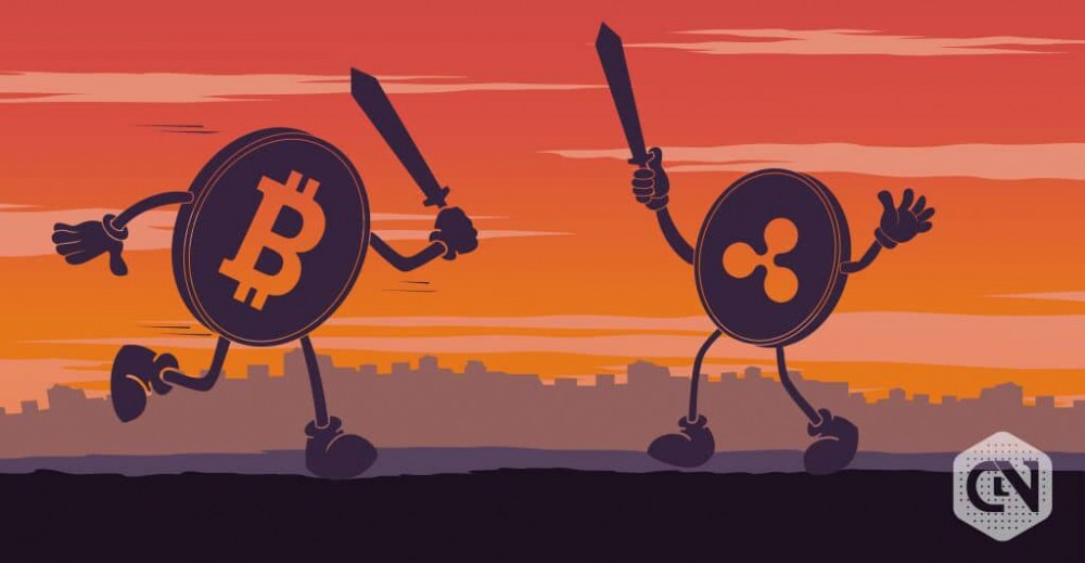 Ripple vs Bitcoin: XRP May Take More Time to Fetch a Jump Like BTC