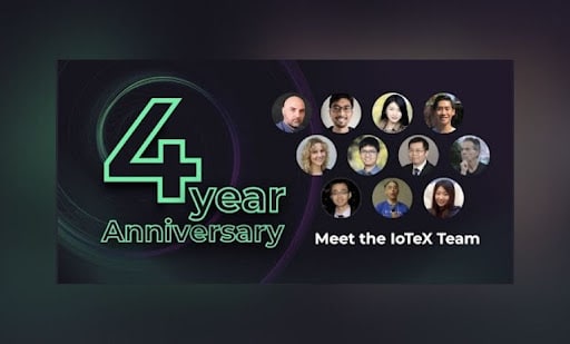 IoTeX Celebrates 4 Year Anniversary and Shares Some Predictions