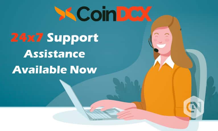 CoinDCX Exchange Launches 24×7 Support Assistance System For Users